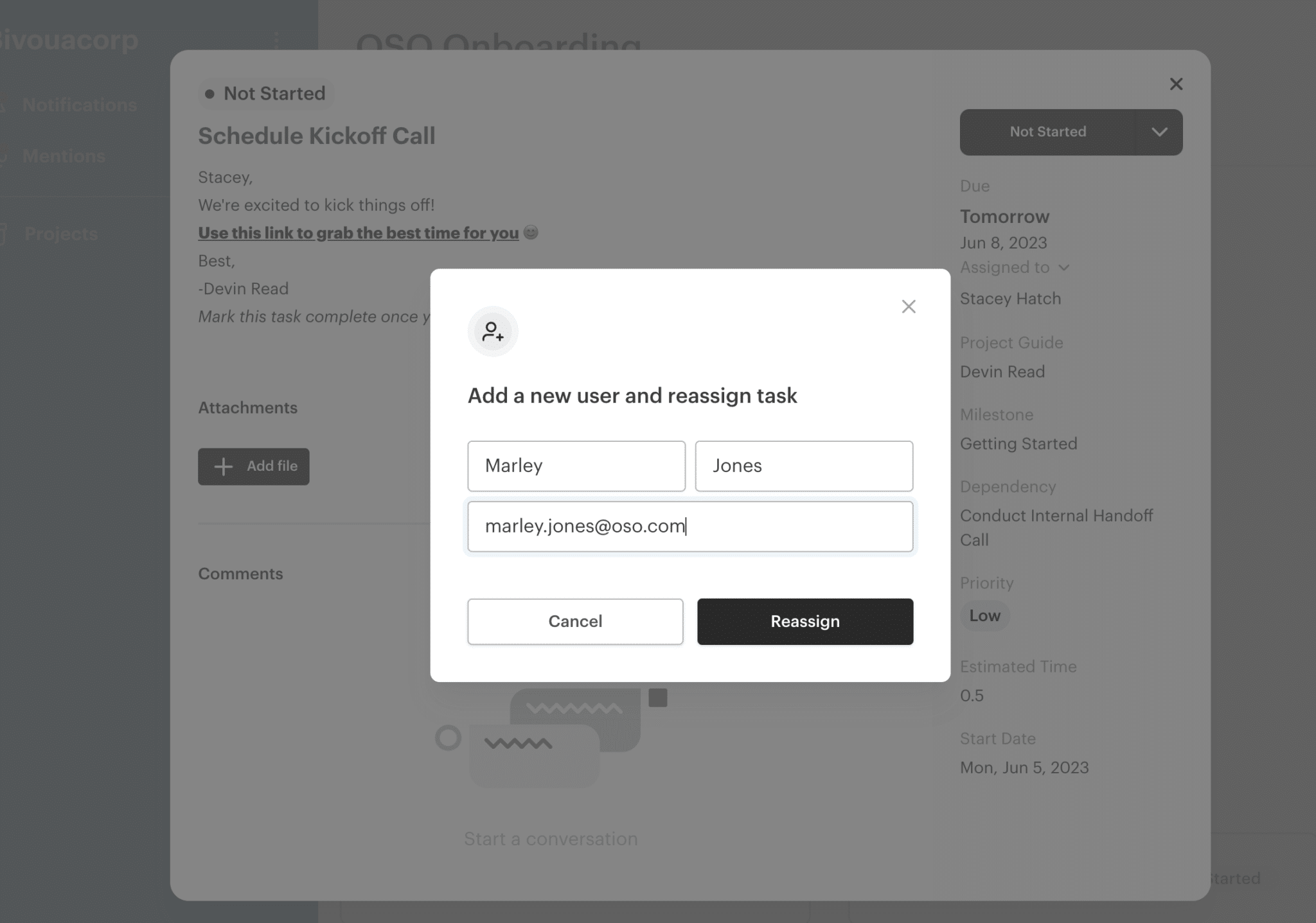 The Compass Experience Customer Dashboard